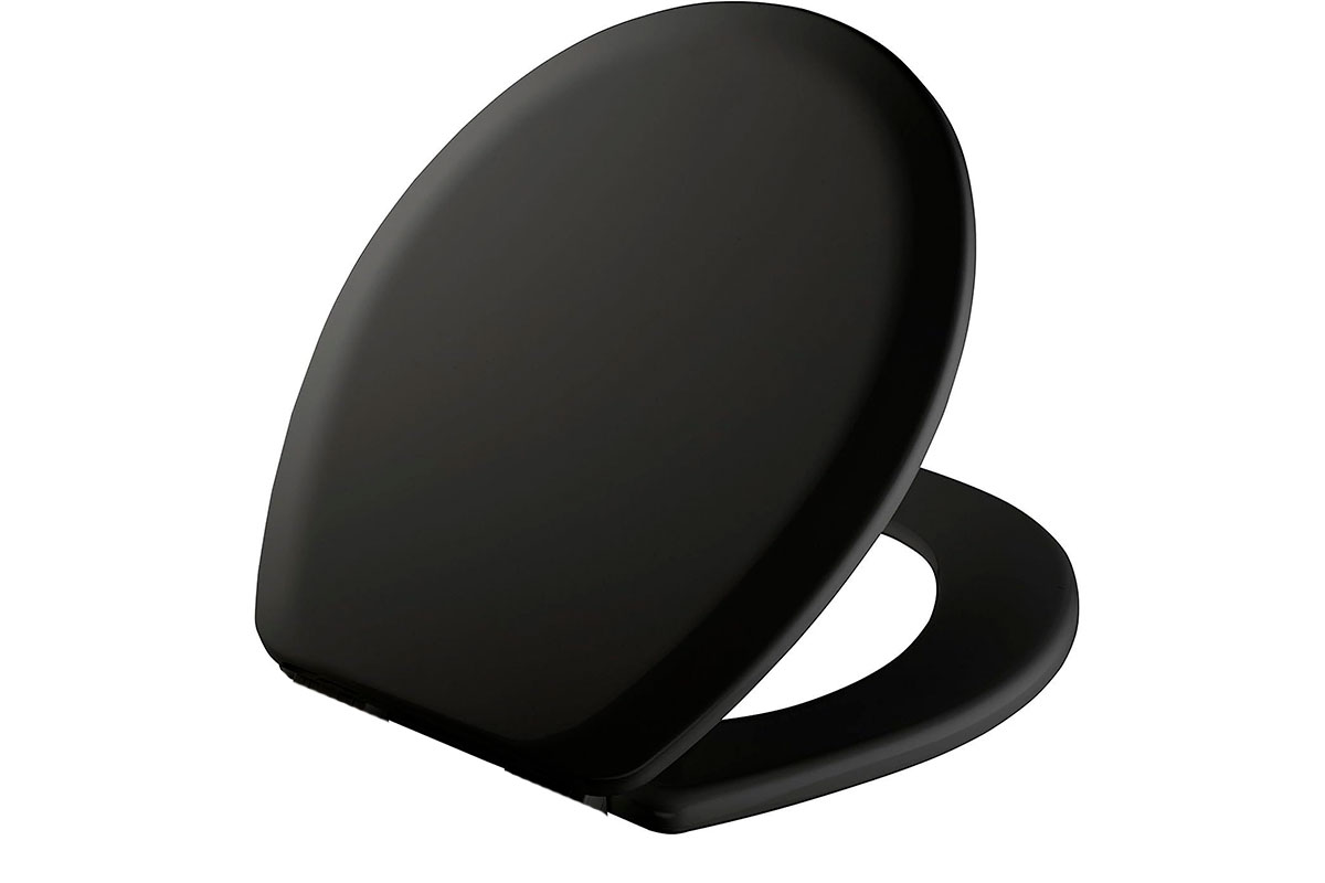 Asiento redondo negro