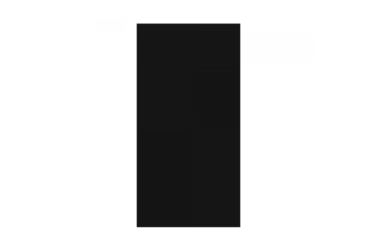 Azulejo cermico Daytona liso negro 1A 30 x 60, caja con 1.44 m2, rectificado 