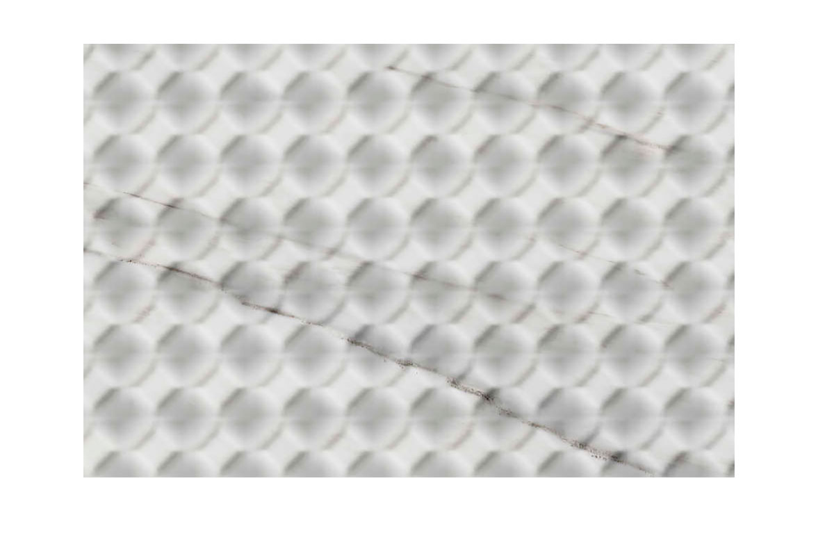 Azulejo Nolan Deco blanco 1A 25 x 40 cm, caja con 1.50 m2