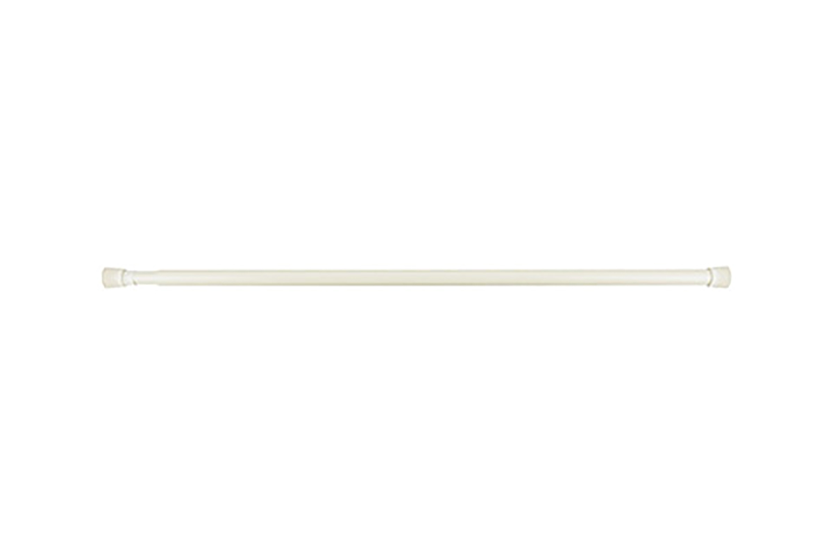 Barra ajustable color beige de 91 a 160 cm
