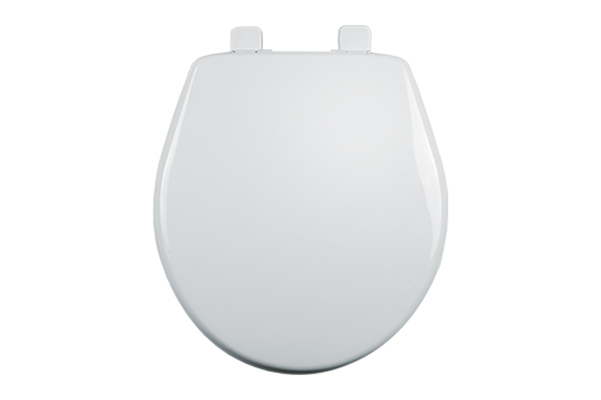 Asiento corto cierre lento color blanco