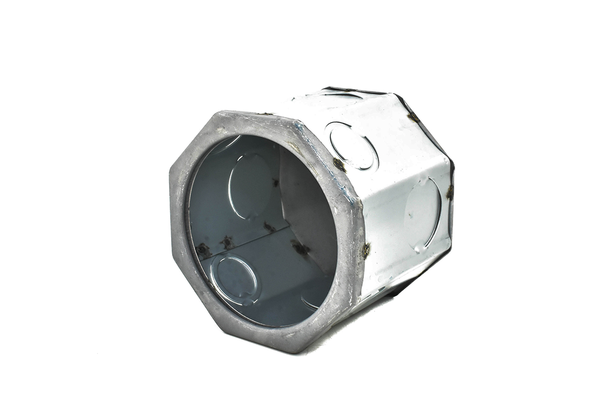 Bote integral para lamparas Spot 85 w con plafn 8 cm de alto
