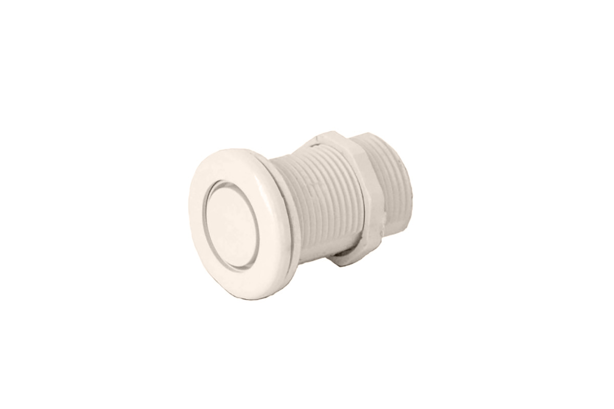 Bot�n de encendido para tina color marfil