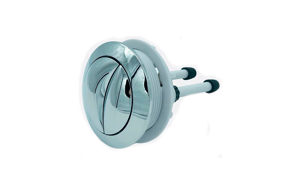 Botn Dual A36081 acabado cromo