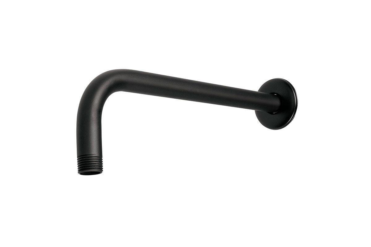 Brazo redondo con chapeton negro de 40 cm 