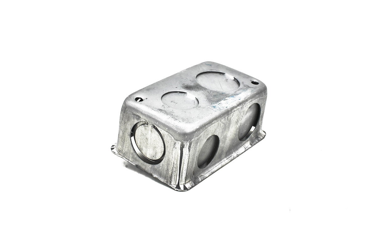 Caja chalupa galvanizado 13 mm C-24