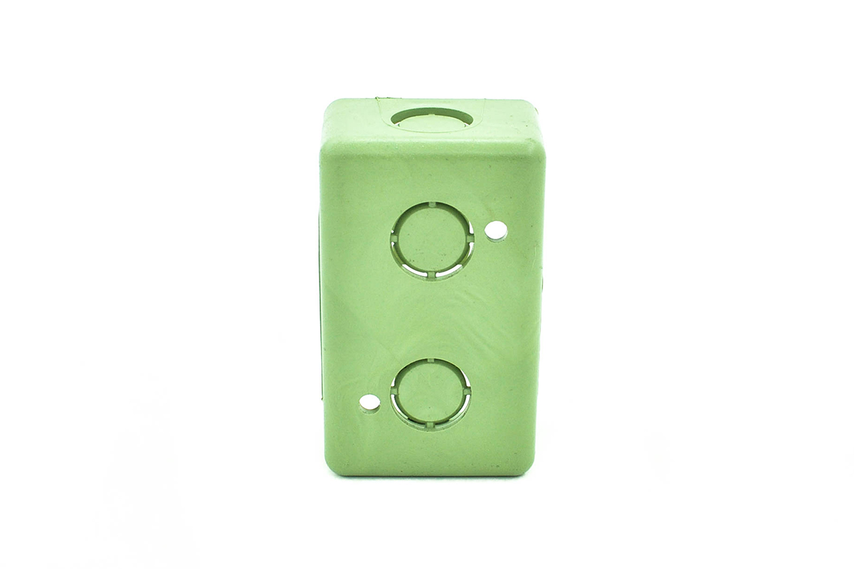 Caja chalupa PVC conduit pesado 2" x 4"