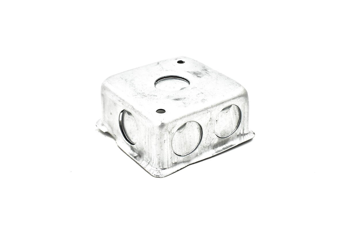 Caja cuadrada galvanizada 3