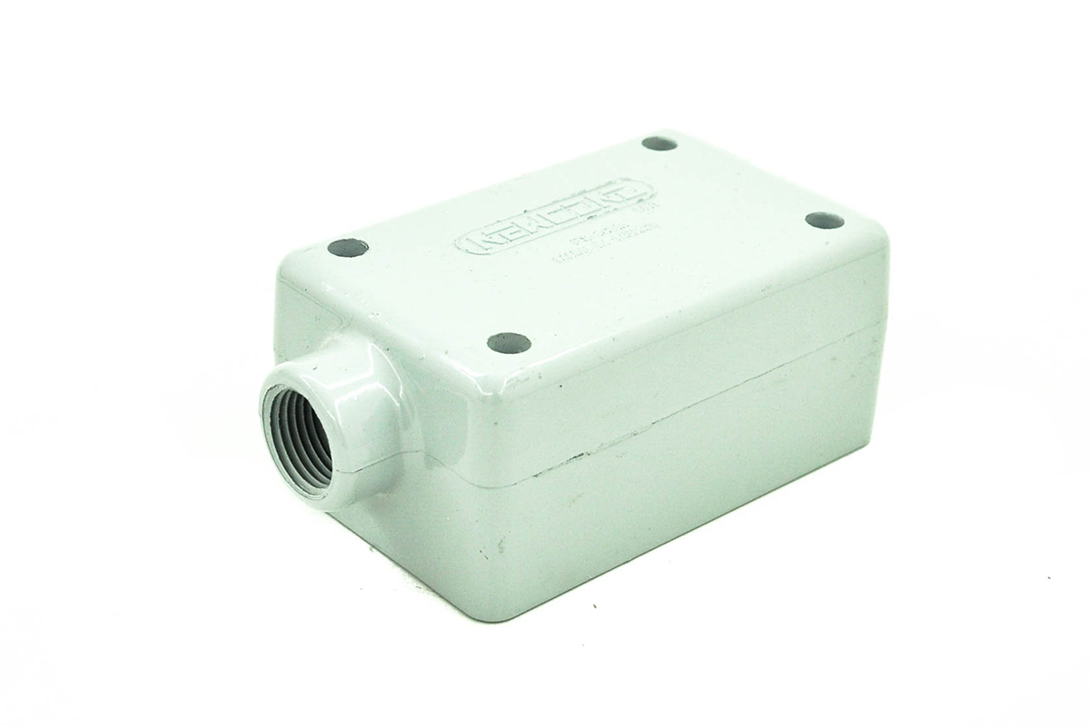 Caja terminal cuadrada sin tapa 13 mm FS-13