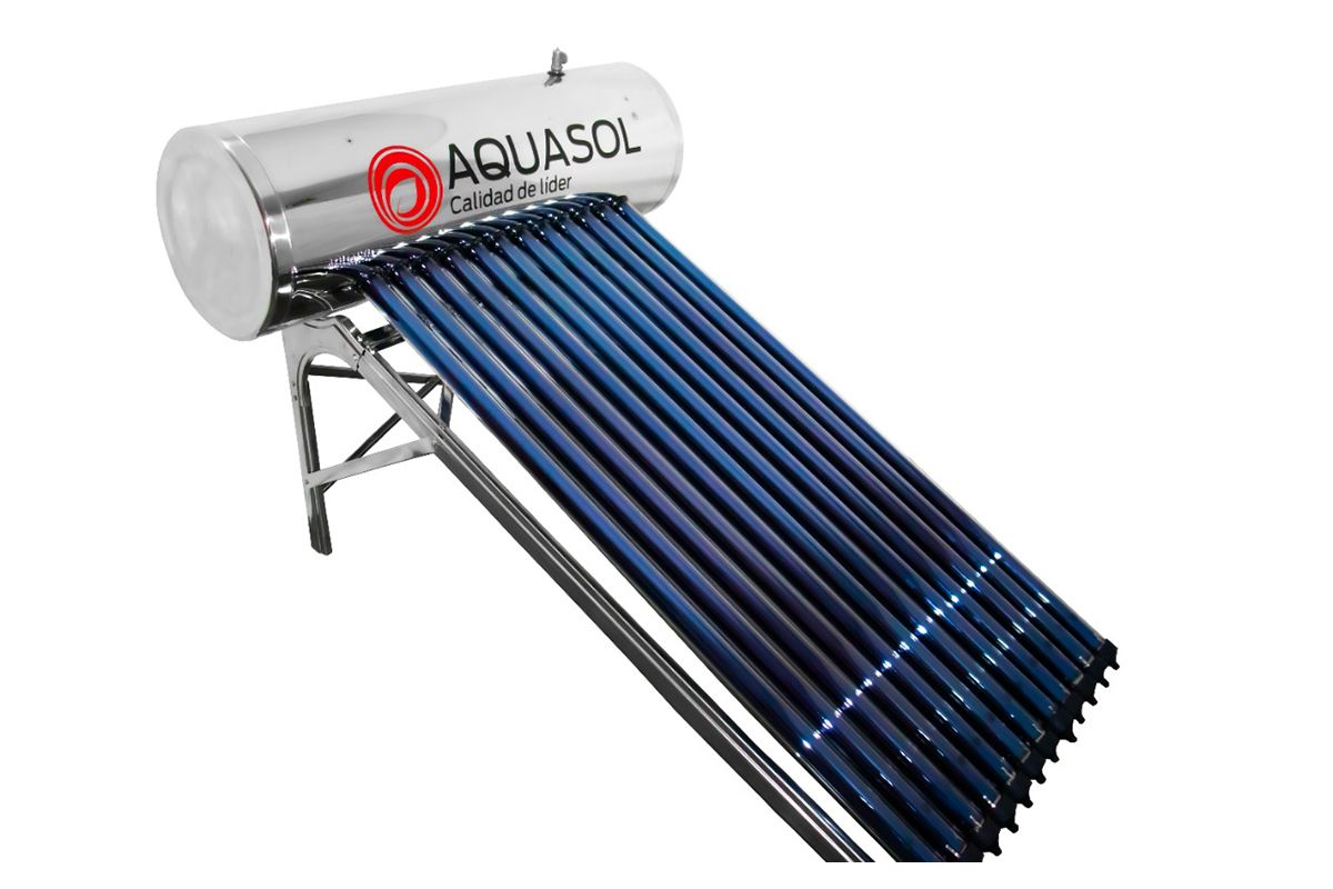 Limsa Calentador solar Hidro Inox, sistema Heat pipe