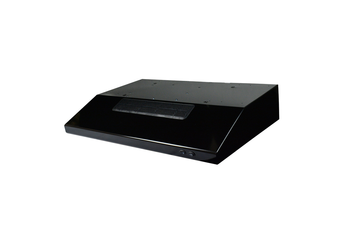 Campana empotrable recirculatoria TMX 76 acabado negro 