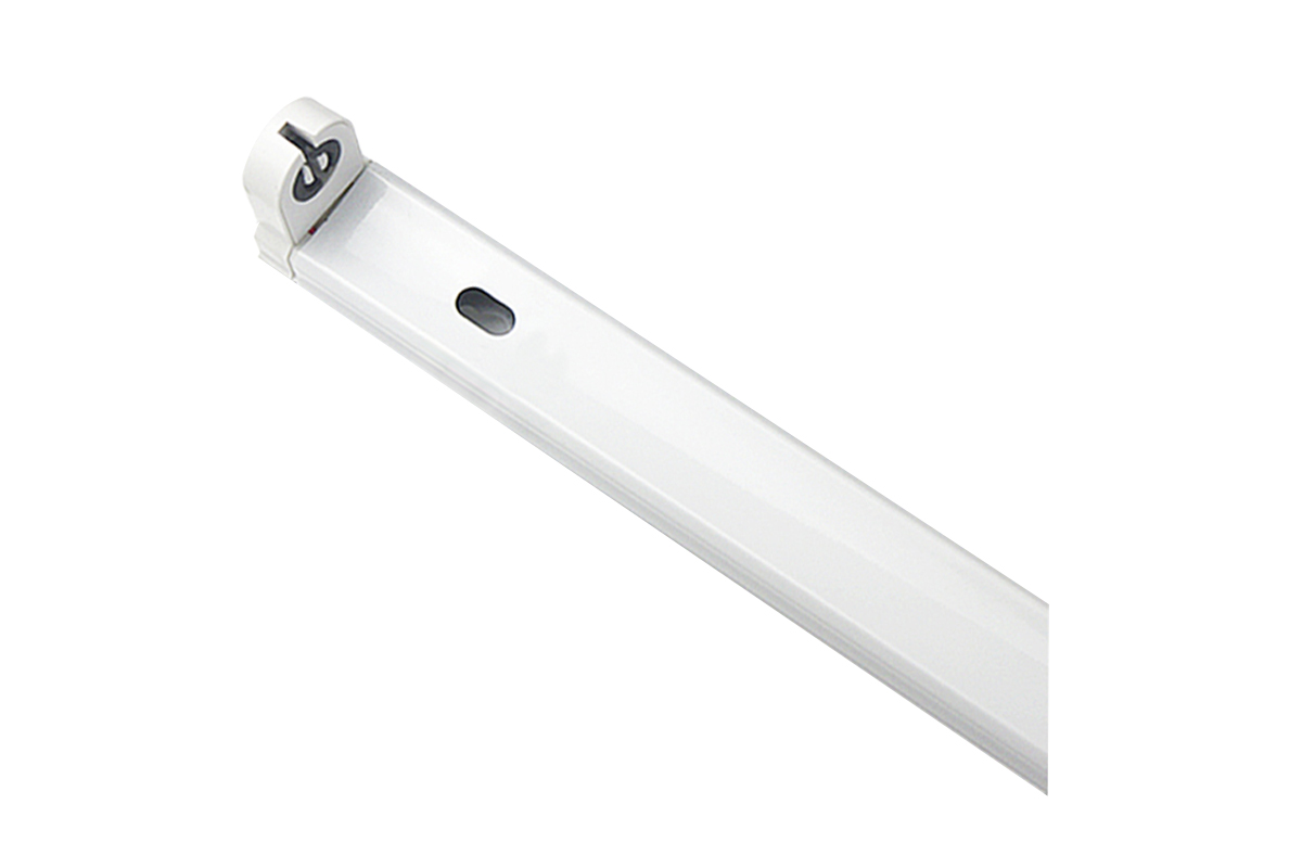 Canaleta de 1.20 mts con base T8 para barra LED
