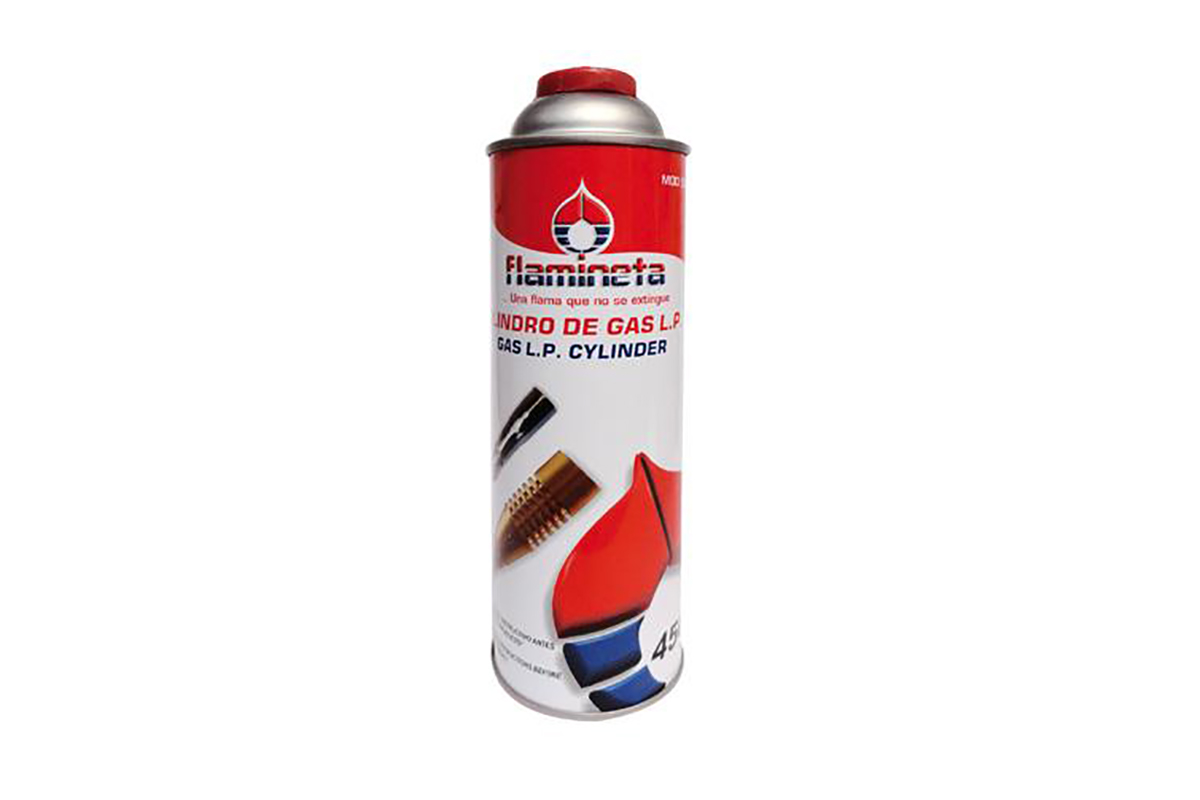 Cartucho de gas LP desechable 