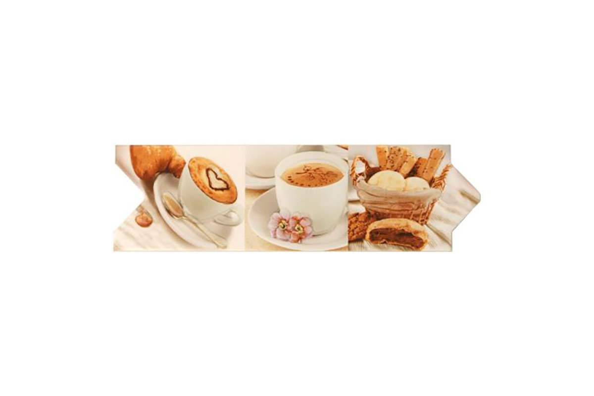 Cenefa para cocina 8 x 25 color caf capuchino 