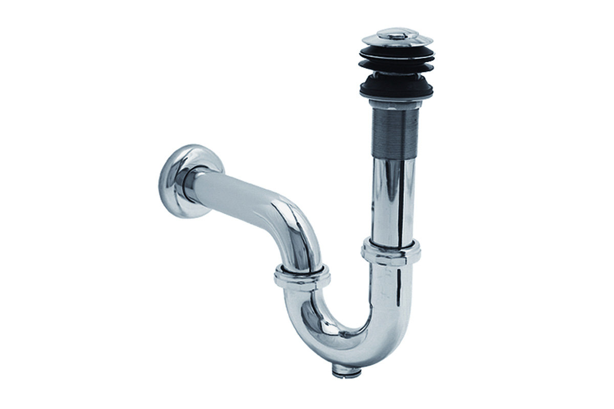 Cspol con sistema push para lavabo 207 acabado cromo