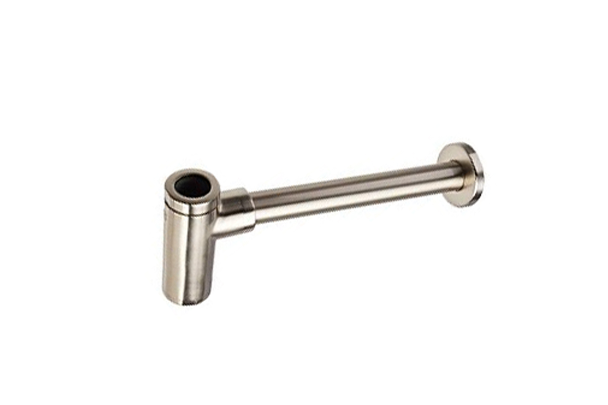 Cspol de latn minimalista sin contra 211.9INOX acabado en acero inoxidable 
