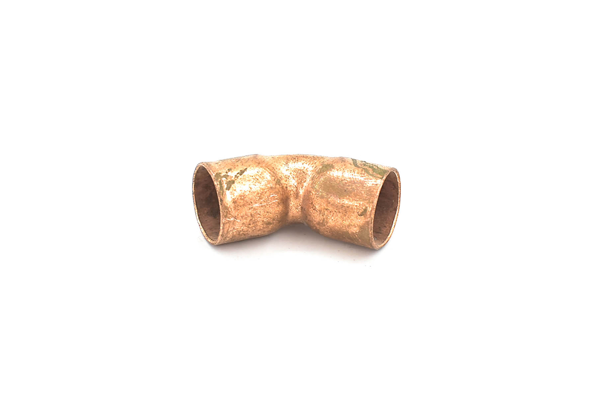 Codo cobre 10 mm x 45