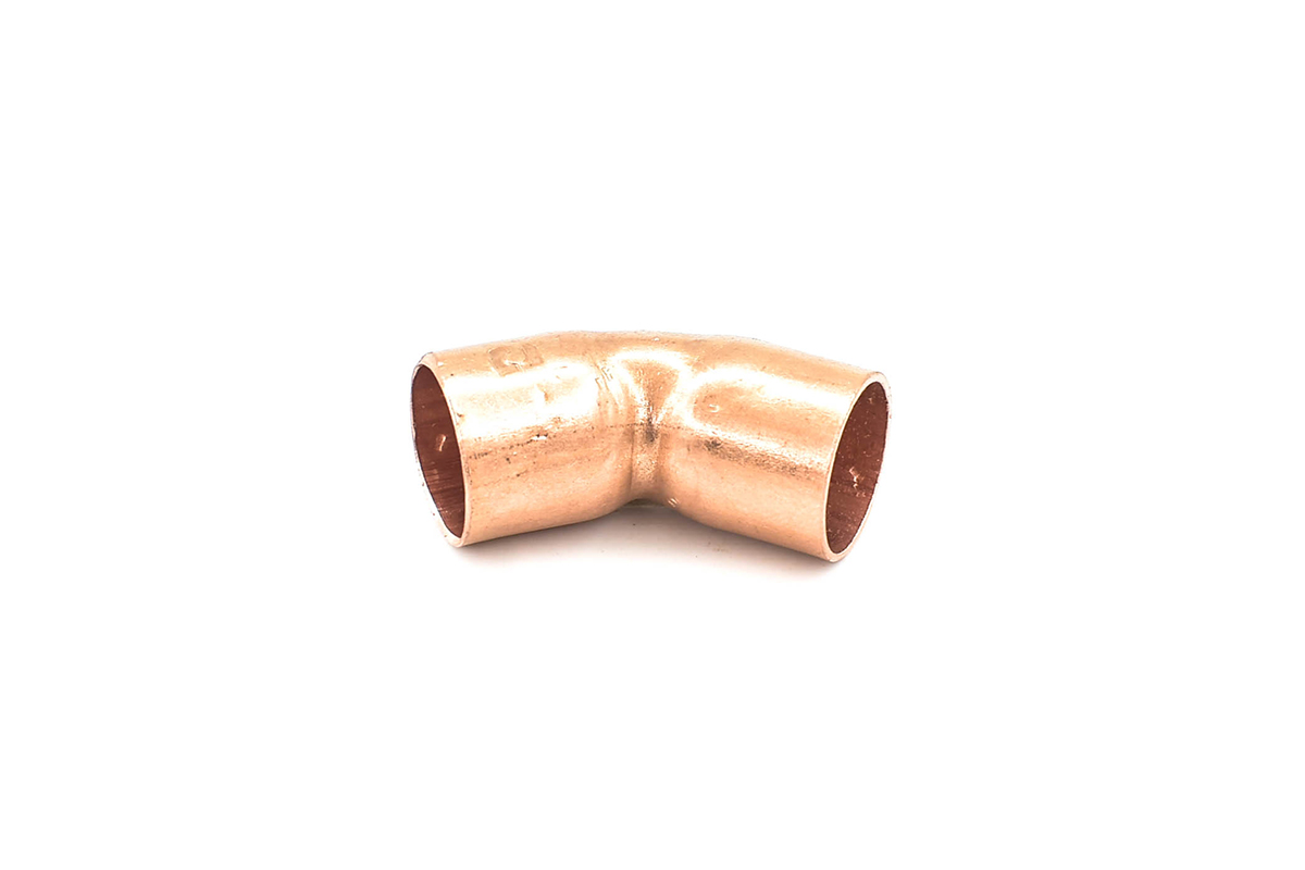 Codo cobre 13 mm x 45