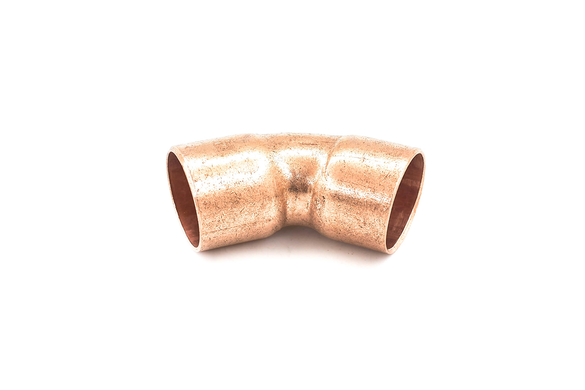 Codo cobre 19 mm x 45