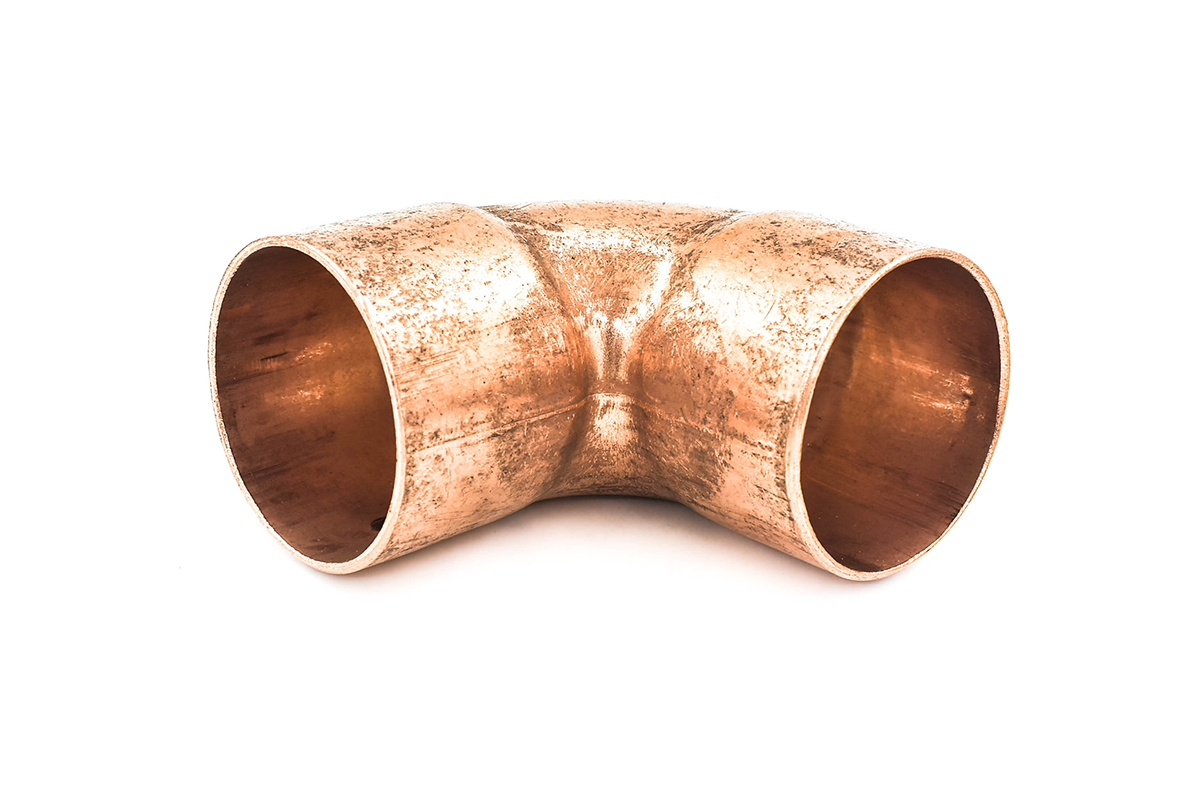Codo cobre 51 mm x 90