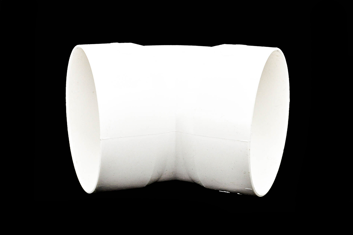 Codo de PVC 3