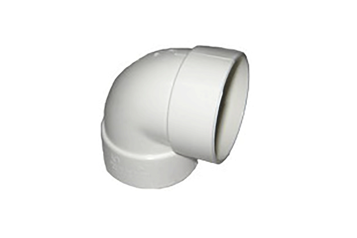 Codo de PVC 3