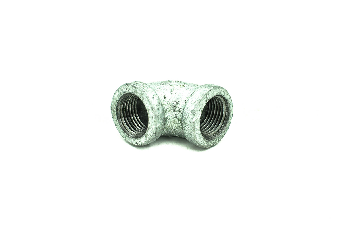 Codo galvanizado 13 mm x 90 (1/2