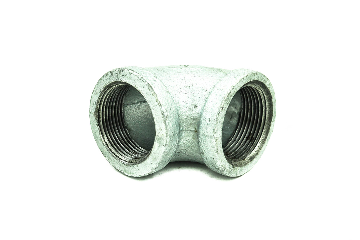 Codo galvanizado 32 mm x 90