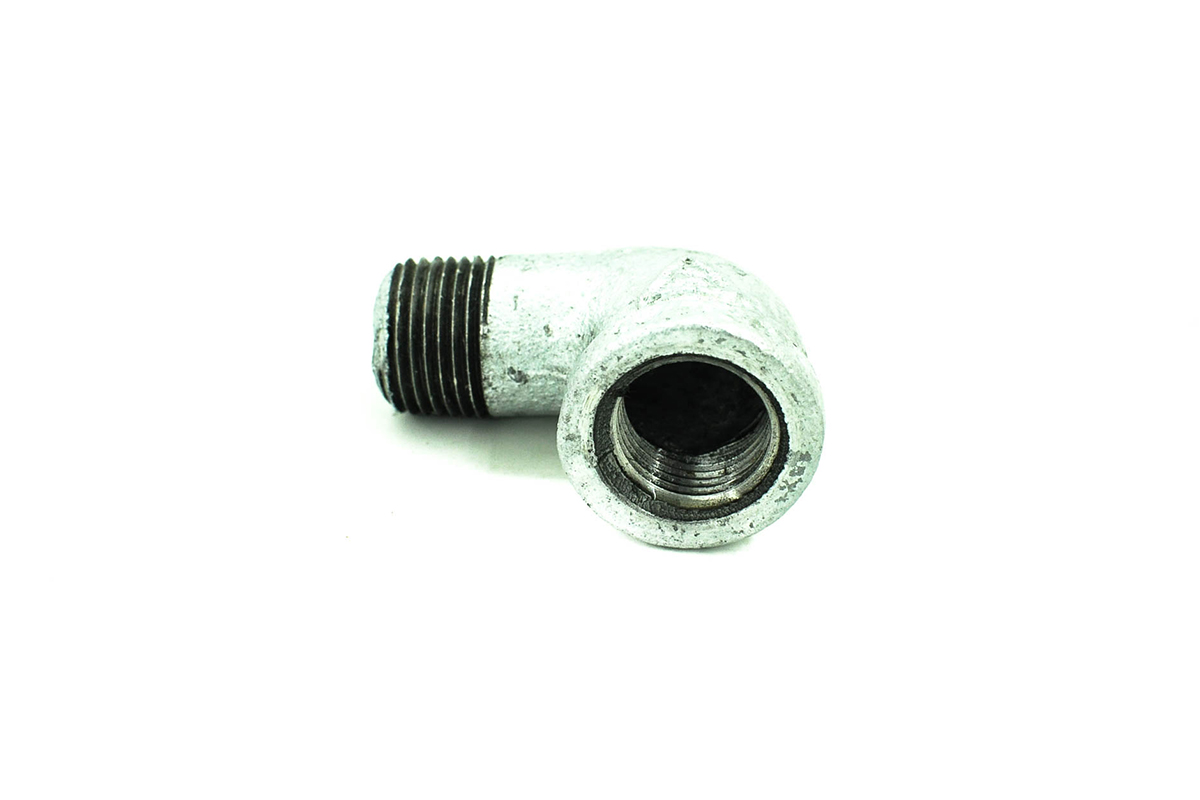 Codo niple galvanizado 13 mm (1/2