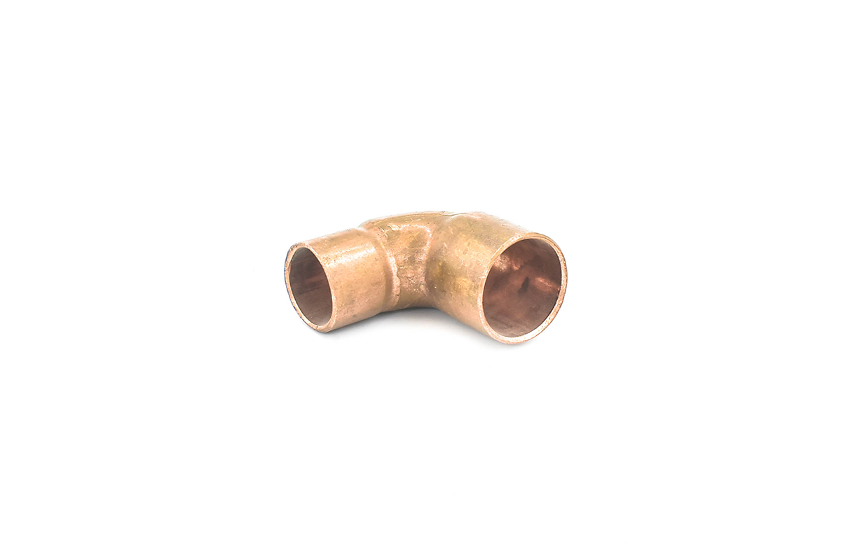 Codo de cobre reducido 13 x 10 mm
