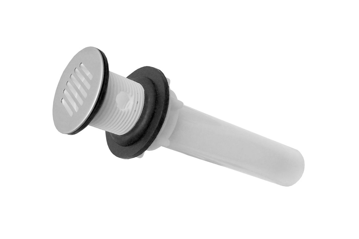 Contra plstica con rejilla de acero inoxidable