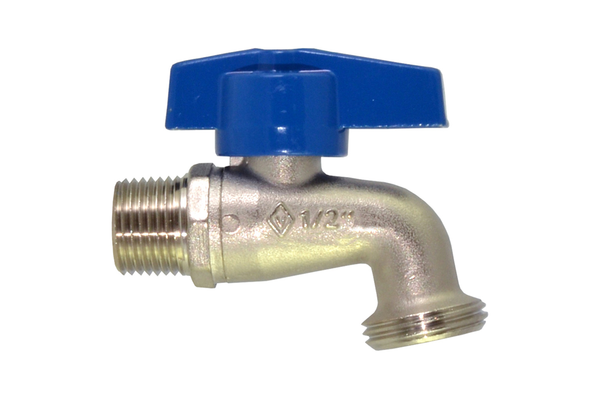 Llave de esfera corta para lavadora 13 mm IP-702 