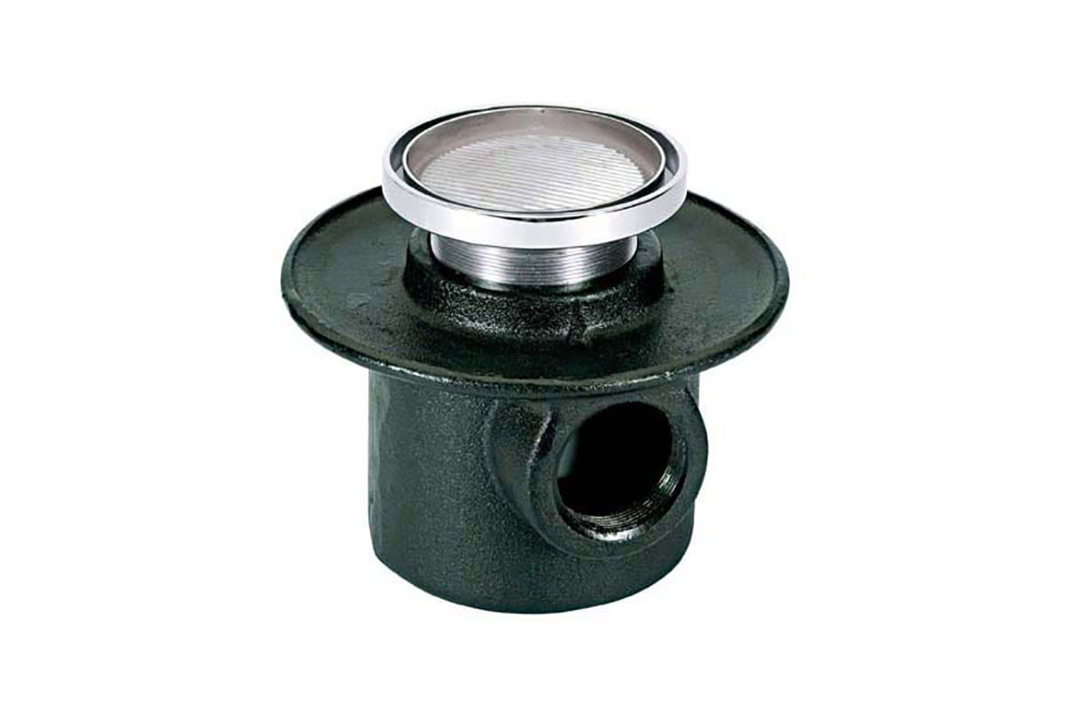 Coladera para bao, una salida, con tapa para insertos 282-HLI 