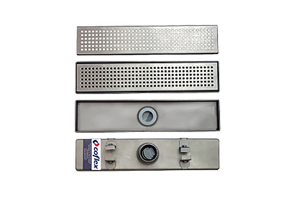 Coladera rectangular 20 x 8.89 cm 