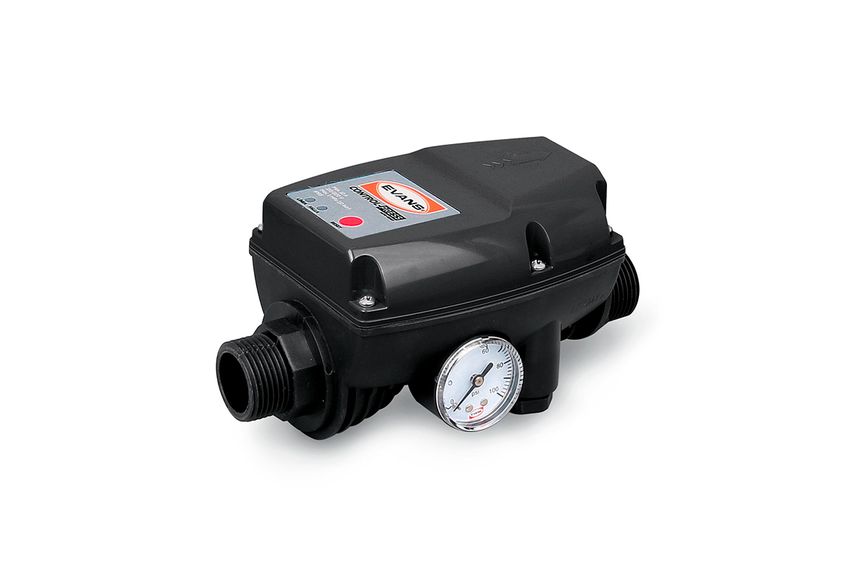 CONTROL-PRESS presurizador con manmetro y sensor
