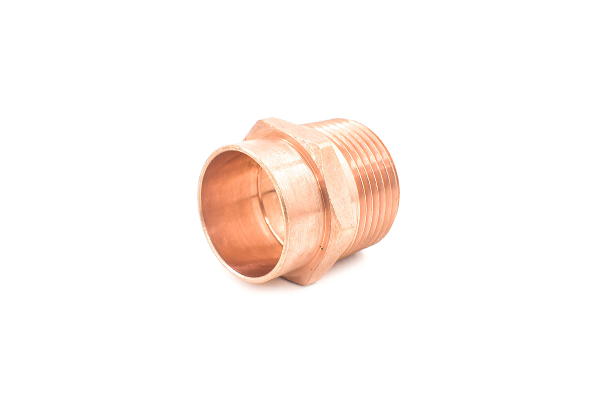 Cople de cobre con exterior de fierro 25 mm (1