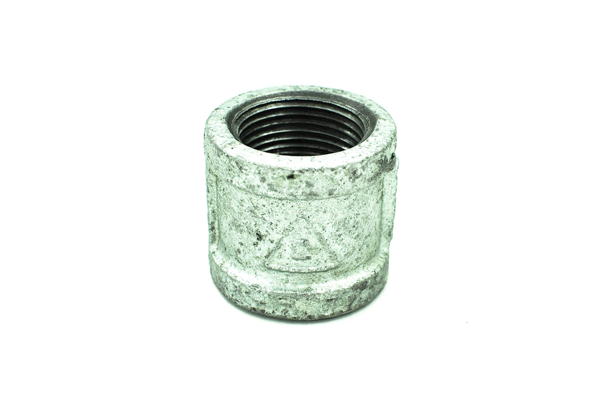 Cople galvanizado liso 25 mm