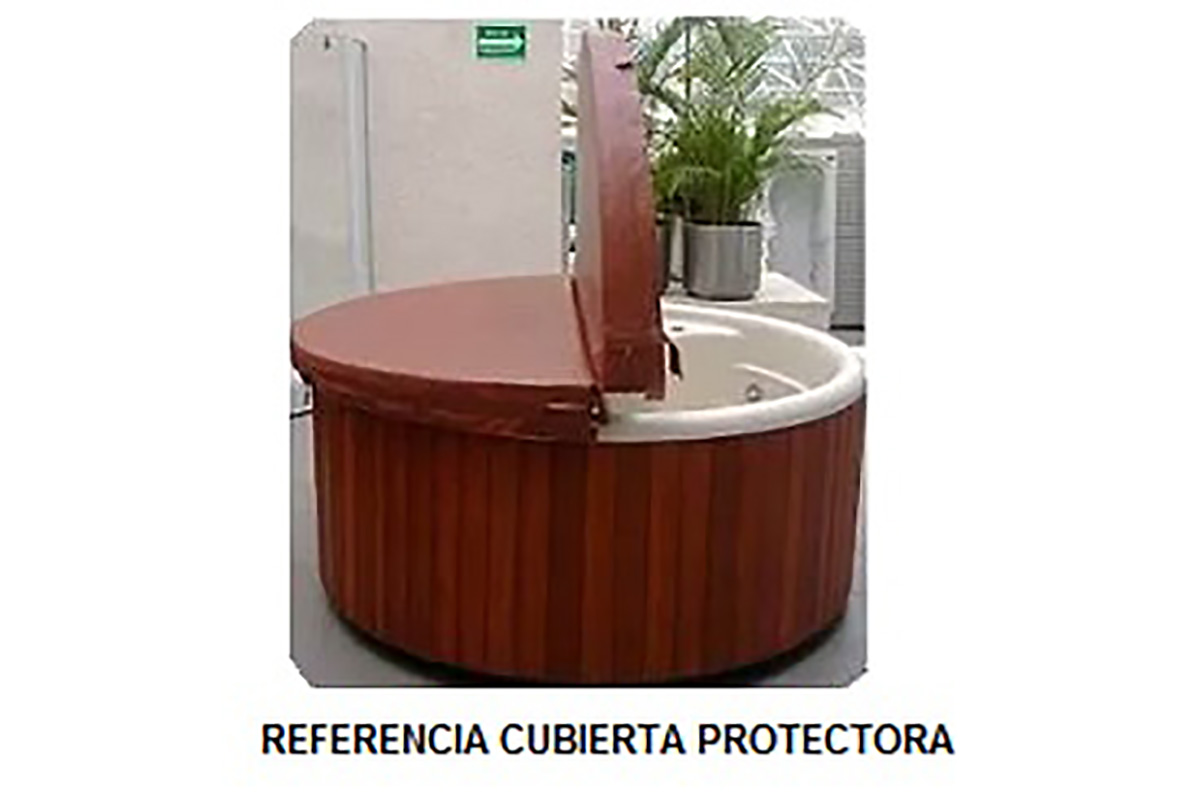Cubierta de vinil chocolate, modelo Oceanic 