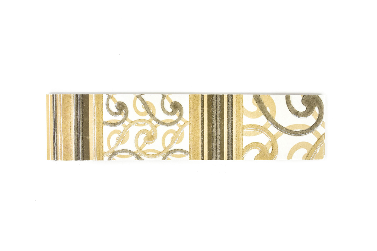 Listel caf hueso 1A 6 x 25 cm 