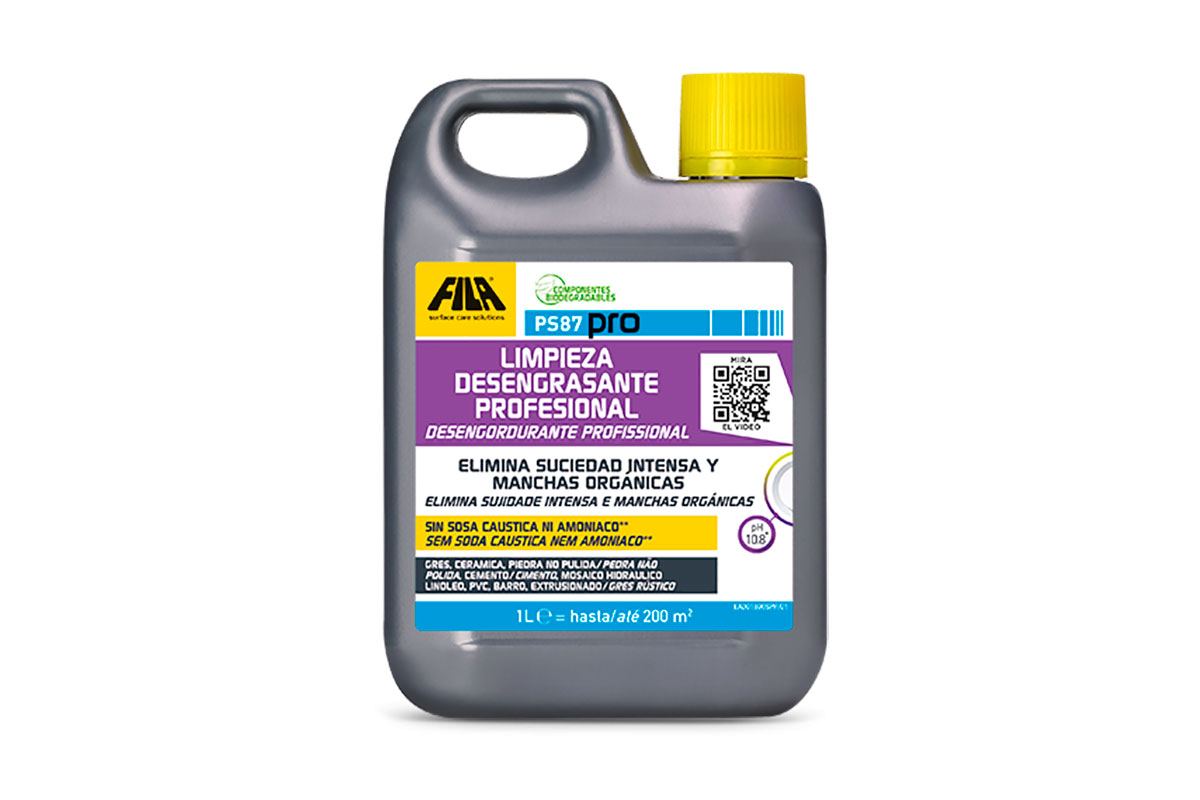 Desengrasante profesional PS87 PRO, 1 LT. 