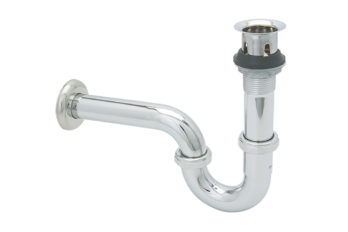 Cespol para lavabo con contra acabado cromo
