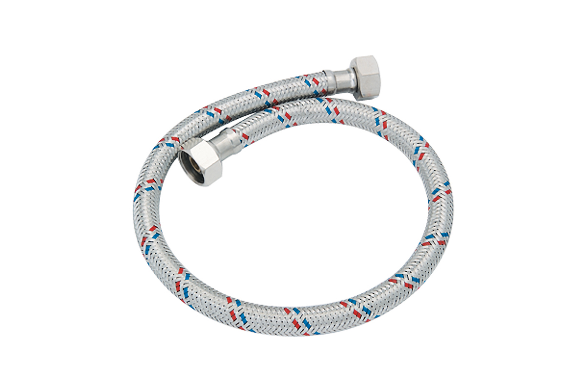 Manguera para lavabo 1/2" X 1/2", 40 cm 4140AL 