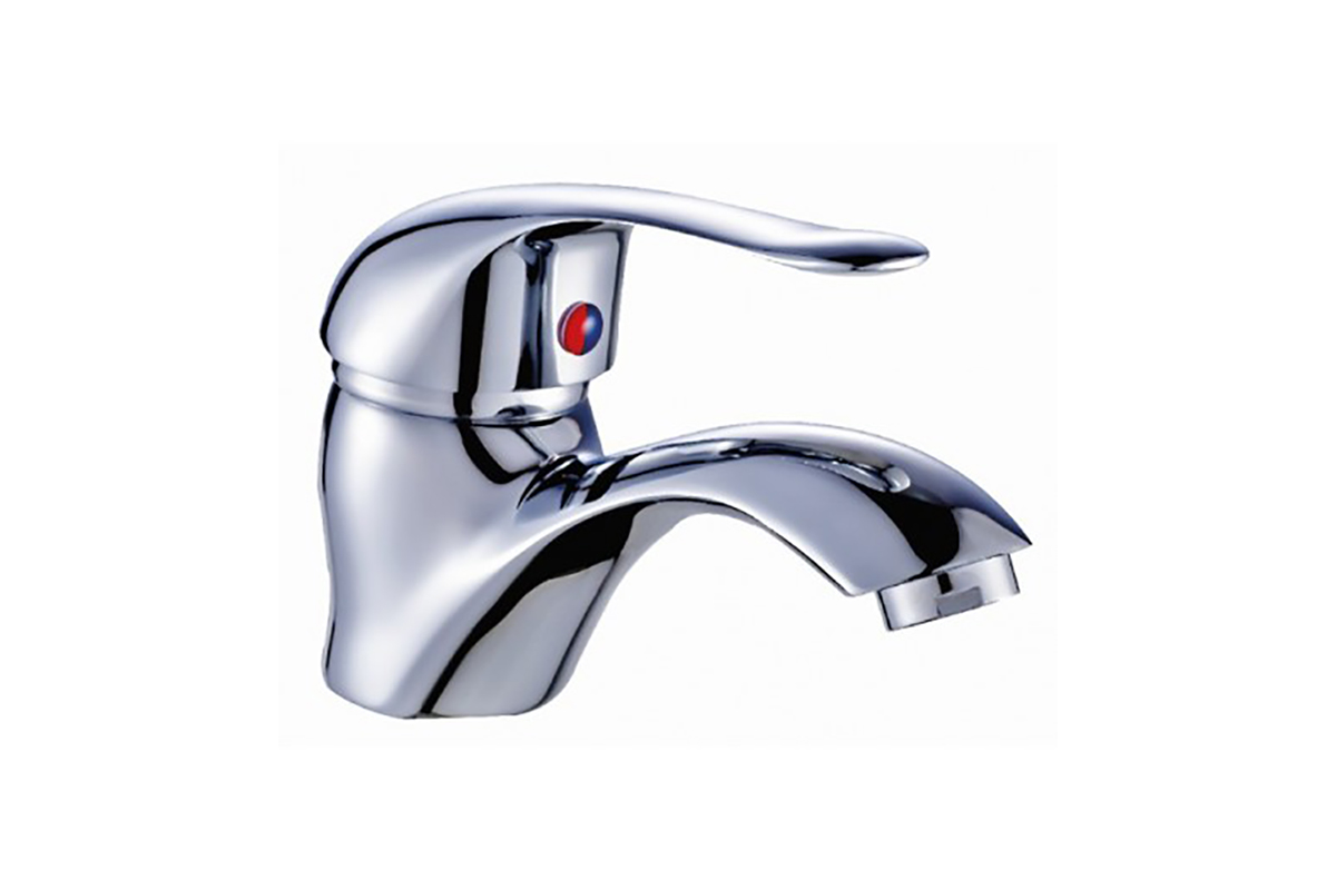 Mezcladora para lavabo 4433 en acabado cromo
