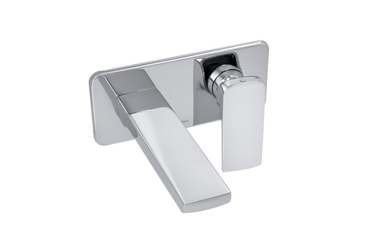 Monomando a muro para lavabo 9459QU acabado cromo 