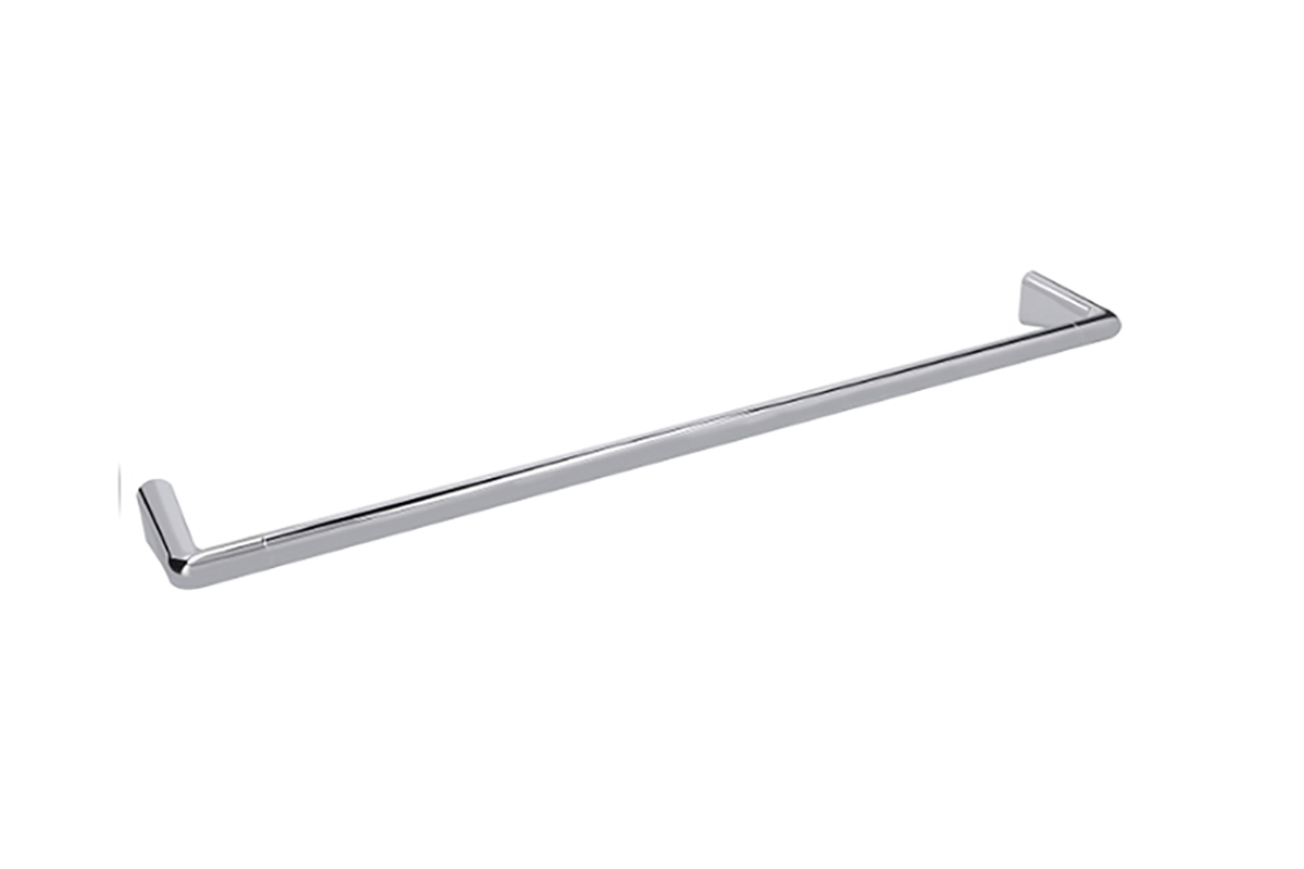 Toallero de barra largo MEDAMEDA MD.05 acabado cromo 