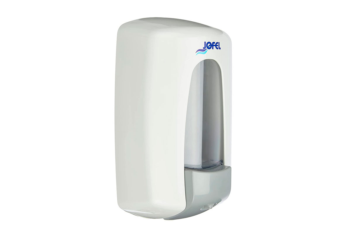 Dosificador de Jabón Jofel Ac70000 Aitana Rellenable Blanco