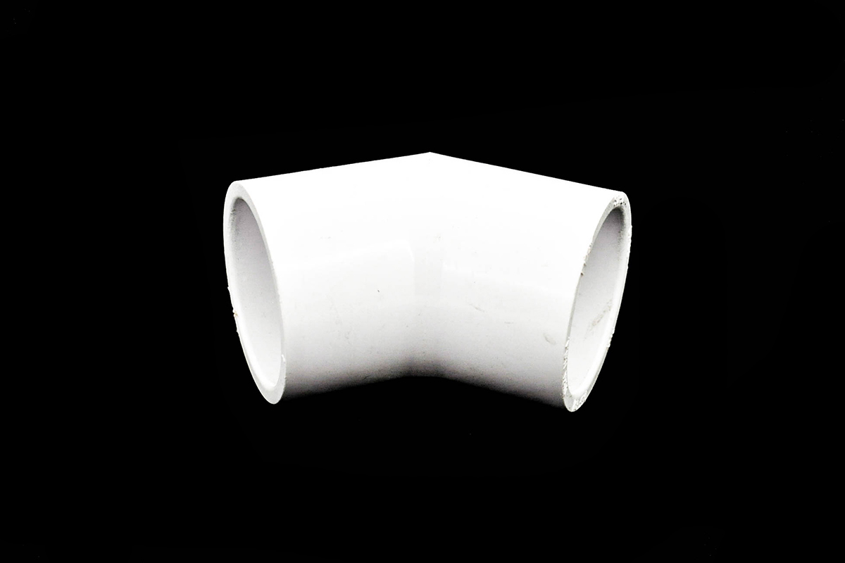 Codo hidrulico 32 mm x 45