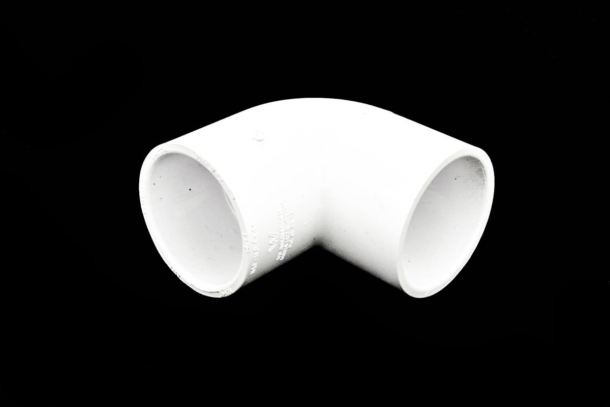 Codo hidrulico 38 mm x 90