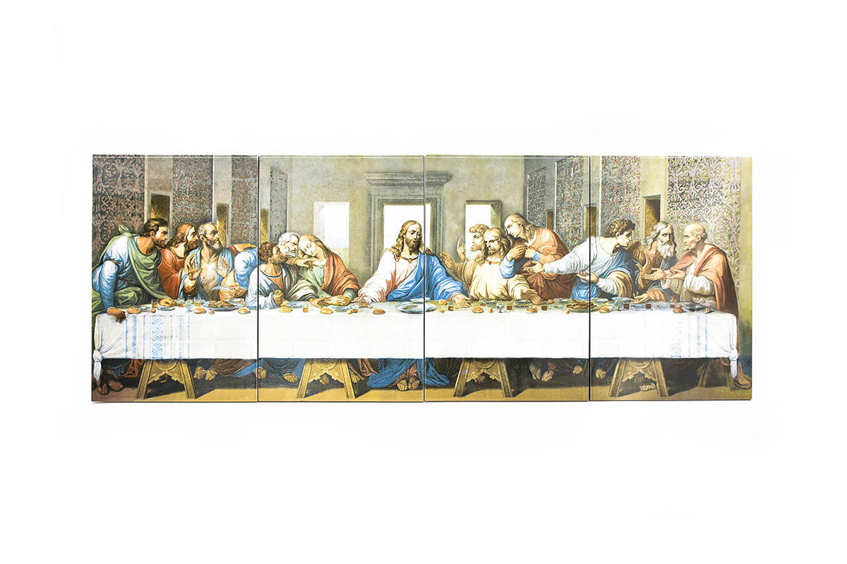 Retablo ultima cena 1A 20 x 30 cm 