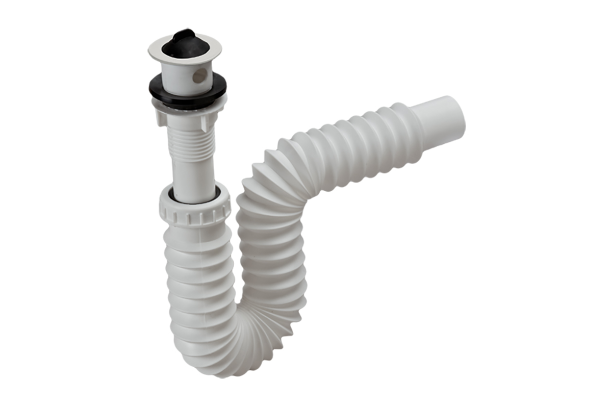 Cspol para lavabo sin bote flexible PVC CL-09